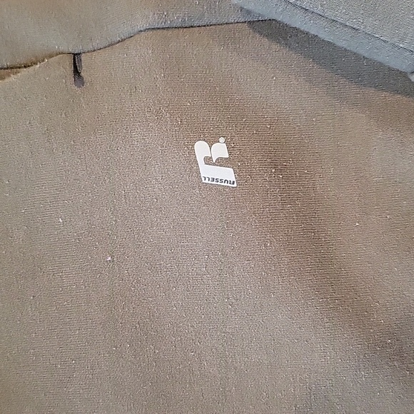 Olive Green Comfort Waist Russell Joggers with Pockets Large - Picture 3 of 4